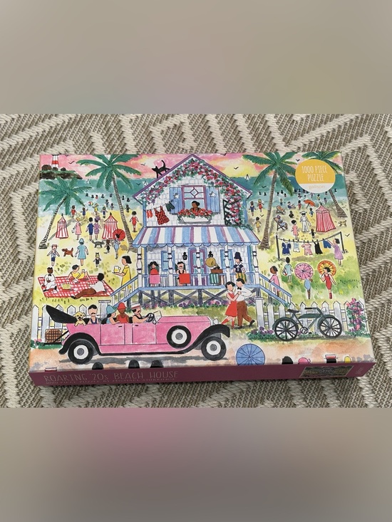 Galison Other - Galison- Michael Storrings Roaring 20s Beach House 1000 Piece Jigsaw Puzzle